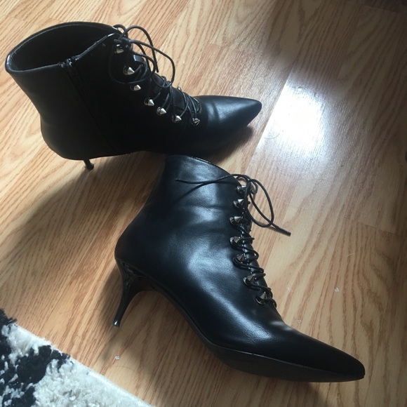 *SOLD* Nasty Gal Shoe Cult Witch Boots - Picture 1 of 4